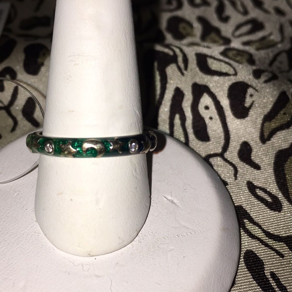 AUTH Hidalgo 18 Karat White Gold Moon & Stars Ring - Picture 3 of 5